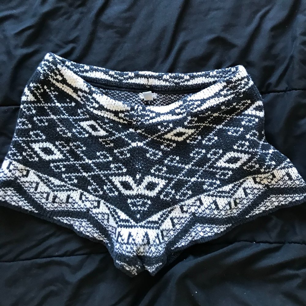 Free People knit shorts